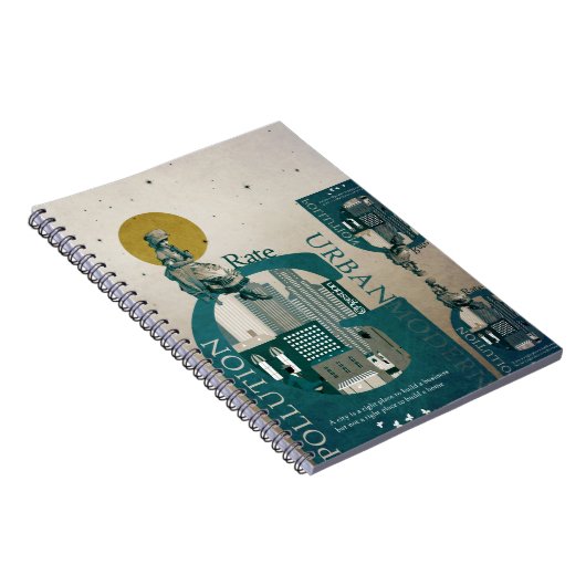 Typografie Notizblock (Rechte Seite)