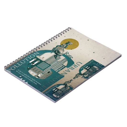 Typografie Notizblock (Linke Seite)