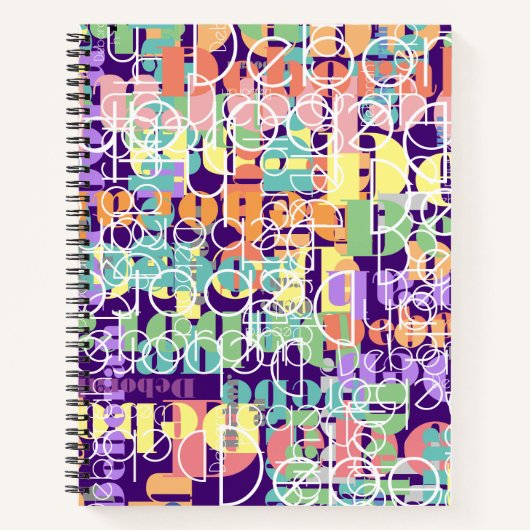 Typografie Notizblock (Vorderseite)