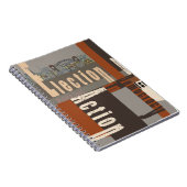 Typografie Notizblock (Rechte Seite)