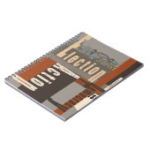 Typografie Notizblock (Linke Seite)