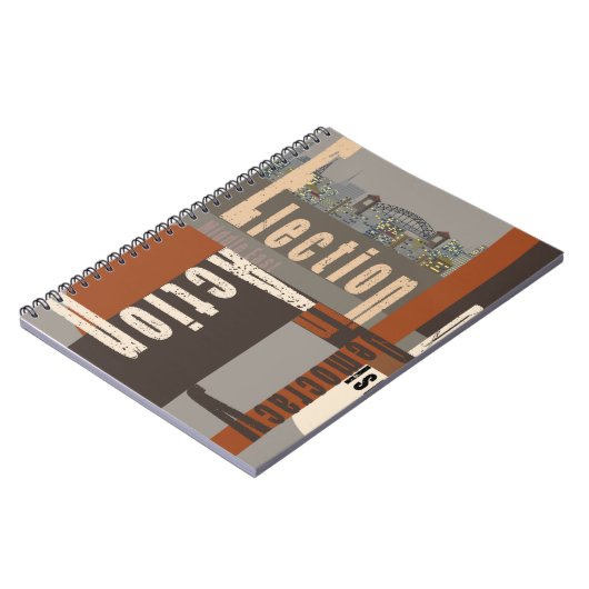 Typografie Notizblock (Linke Seite)