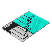 Typografie Notizblock (Linke Seite)