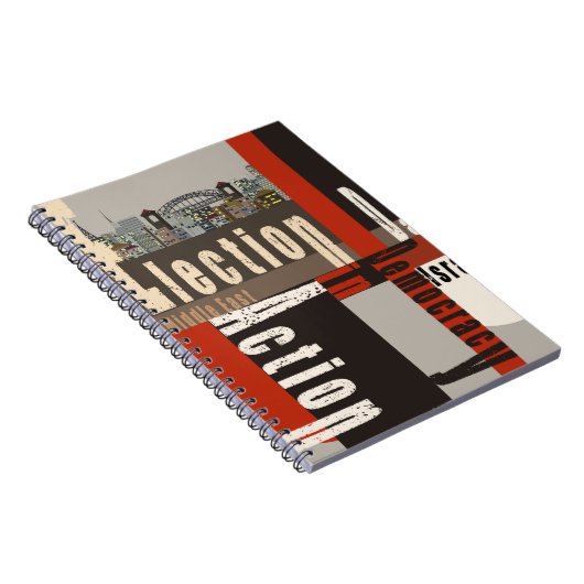 Typografie Notizblock (Rechte Seite)