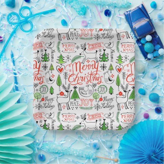 Typografie Pappteller (Party)