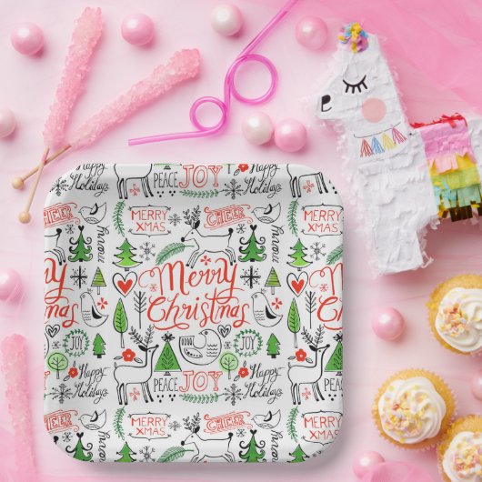 Typografie Pappteller (Party)