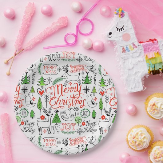 Typografie Pappteller (Party)