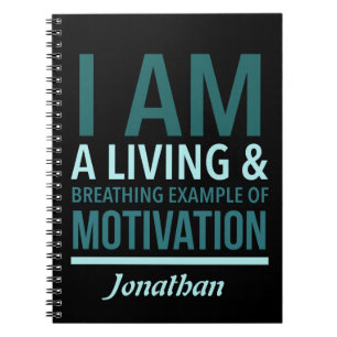 Typografie Personalisiert-Notebook Notizblock