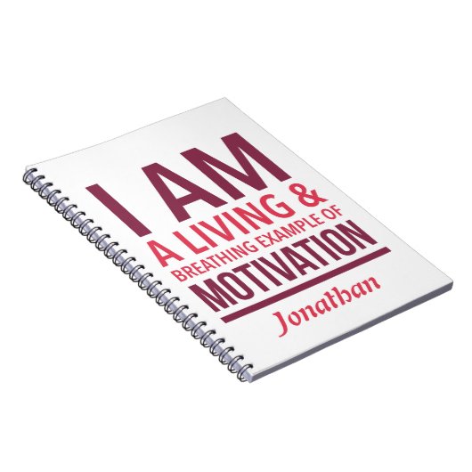 Typografie Personalisiert-Notebook Notizblock (Rechte Seite)