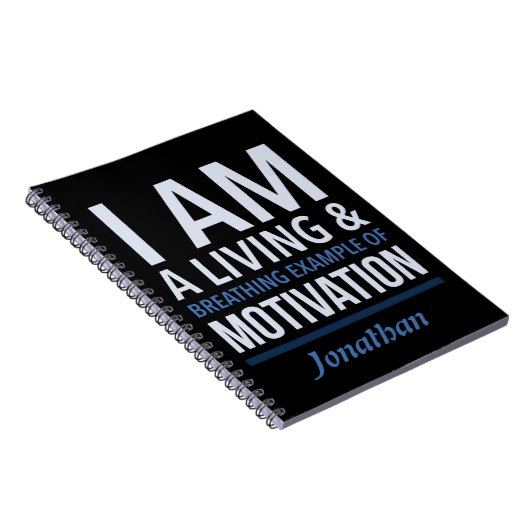 Typografie Personalisiert-Notebook Notizblock (Rechte Seite)