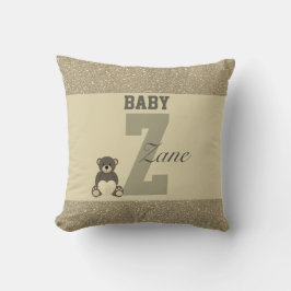 Typografie-personalisierte Kissen