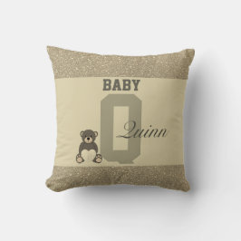 Typografie-personalisierte Kissen