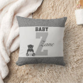 Typografie-personalisierte Kissen (Decke)