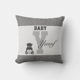 Typografie-personalisierte Kissen