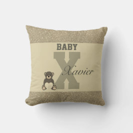 Typografie-personalisierte Kissen