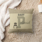 Typografie-personalisierte Kissen (Decke)