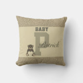 Typografie-personalisierte Kissen (Vorderseite)