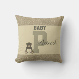 Typografie-personalisierte Kissen