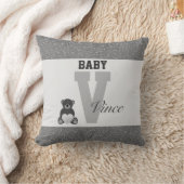 Typografie-personalisierte Kissen (Decke)