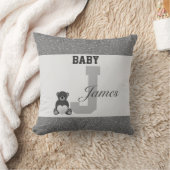 Typografie-personalisierte Kissen (Decke)