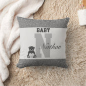 Typografie-personalisierte Kissen (Decke)