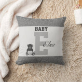 Typografie-personalisierte Kissen (Decke)