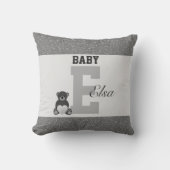 Typografie-personalisierte Kissen (Vorderseite)