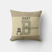 Typografie-personalisierte Kissen (Vorderseite)