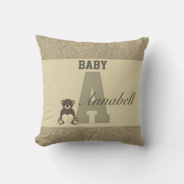 Typografie-personalisierte Kissen