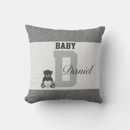 Typografie-personalisierte Kissen