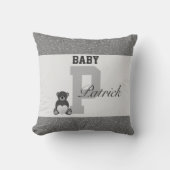 Typografie-personalisierte Kissen (Vorderseite)