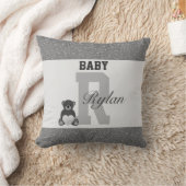 Typografie-personalisierte Kissen (Decke)