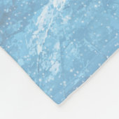 Typografie phantastischer Wölfe | PERSONALISIERT Fleecedecke (Ecke)