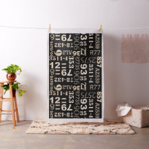 Typografie-Polsterungs-Gewebe