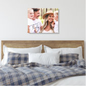 Typografie Portrait Große Leinwand (Insitu (Schlafzimmer))