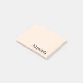 Typografie Post-it Klebezettel (angewinkelt)