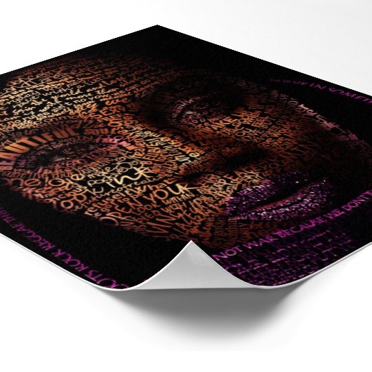 Typografie Poster (Ecke)