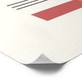 Typografie Poster glaubt, dass du kannst und du bi (Ecke)