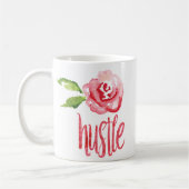 Typografie Rose durch das Gepunktete Olivenöl Kaffeetasse (Links)