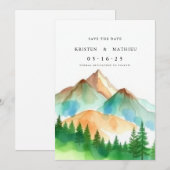 Typografie Save The Date (Vorne/Hinten)