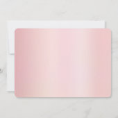 Typografie Schrift Speichern Sie das Datum Chic Ro Save The Date (Rückseite)