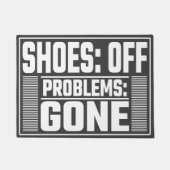 Typografie-Schuhe, für eine entspannte, gemütliche Fußmatte (Vorderseite)