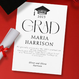 Typografie Schwarz und Weiß Keine Ankündigung von