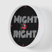 Typografie Schwarz-weiß-rote Anführungszeichen Uhr (Winkel)