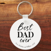 Typografie Schwarzvatertag Schlüsselanhänger (Vorderseite)