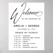 Typografie Script Natural Handwriting Poster (Vorne)