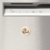 Typografie 'Sei freundlich' Magnet (In Situ (Geschirrspüler))