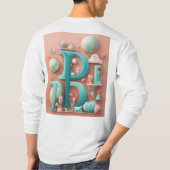 Typografie Style Trending T - Shirt Designs (Rückseite)