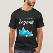 Typografie-T - Shirt "Beyond Paradise" (Vorderseite)