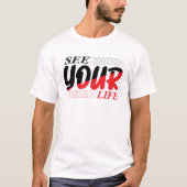 Typografie T - Shirt Design (Vorderseite)